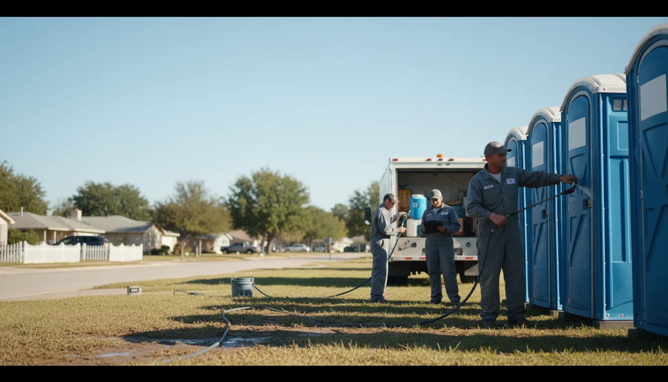 Long-Term Portable Toilet Rental in Spearman, TX near me
